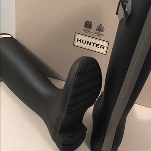 NEW Size 8 Tall HUNTER Boots with Sackpack